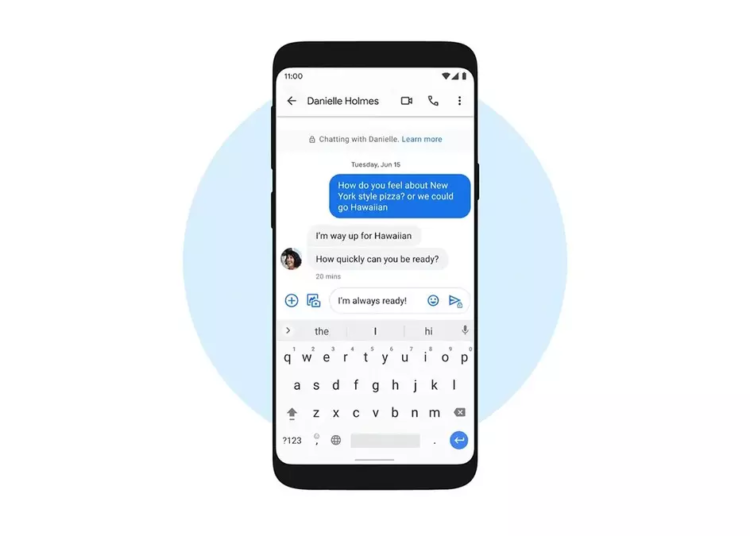 Chiffrement de bout en bout pour RCS sur Android