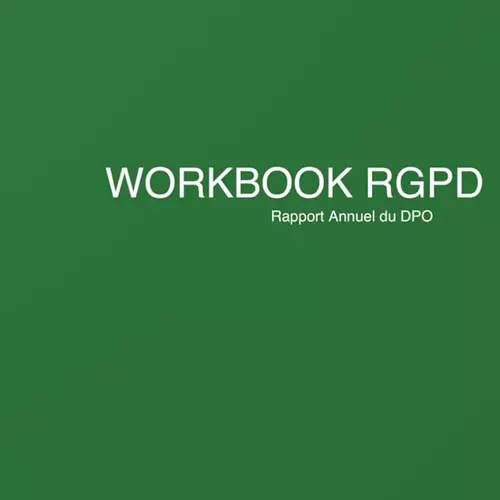 rapport annuel du DPO RGPD. DPO externalisé