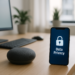 Smart speaker and smartphone illustrating data capture and privacy concerns