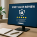 Customer reviews and GDPR compliance in a modern office setting