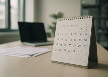 Calendar representing the GDPR response deadline of one month