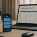 Smartphone and laptop for SMS marketing compliance and regulations