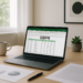 Workspace illustrating GDPR obligations for freelancers with data management tools