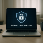 Espace de travail moderne avec un accent sur la cybersécurité et l'eMudhra.